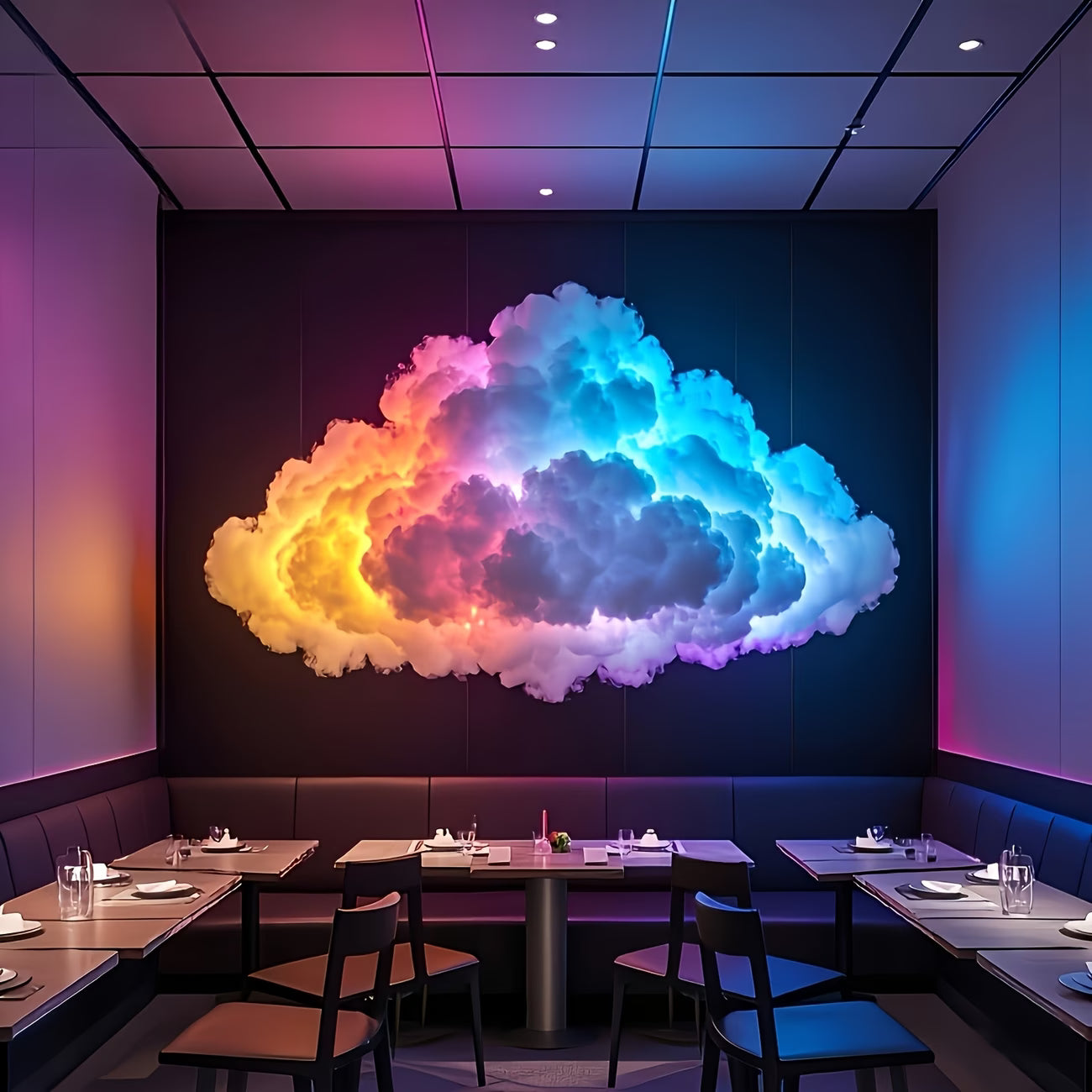 CloudGlow™ Cloud led Lamp